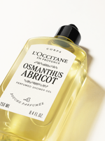 Osmanthus Abricot perfumed shower gel