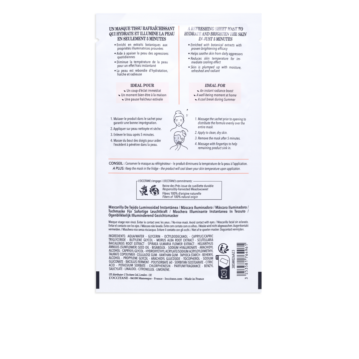 Reine Blanche Sheet Mask