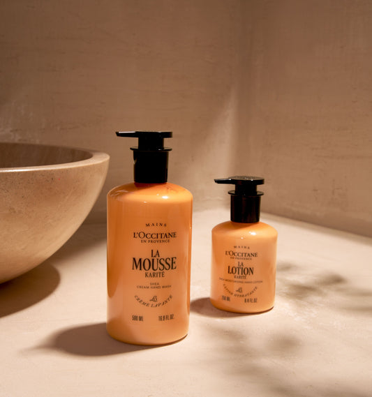 Shea (Karité) Liquid Soap & Lotion Duo