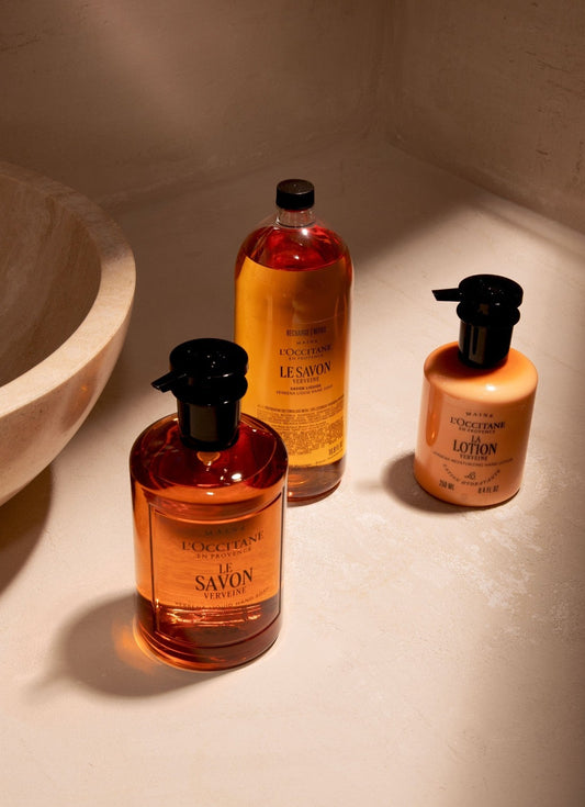 Verbena Liquid Hand Soap Glass Edition