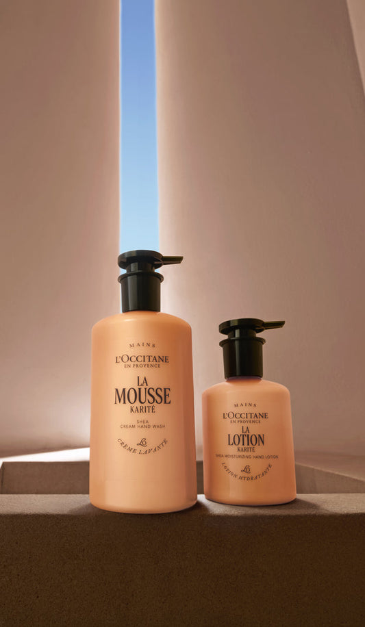 Shea (Karité) Cream Hand Wash Glass Edition