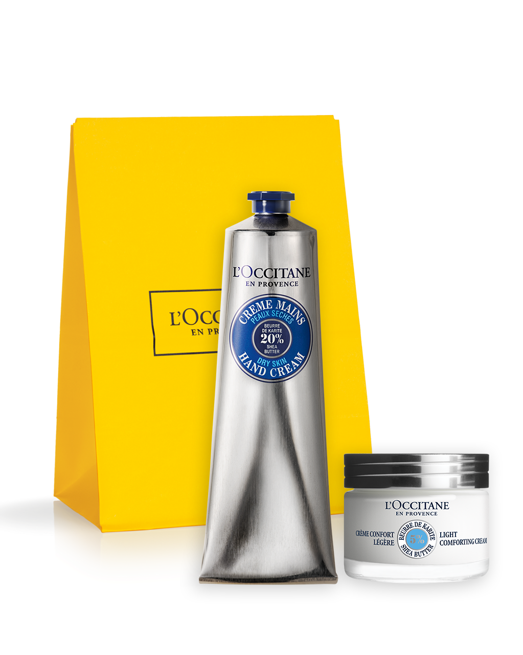 Shea Hand & Light Comforting Face Cream Duo