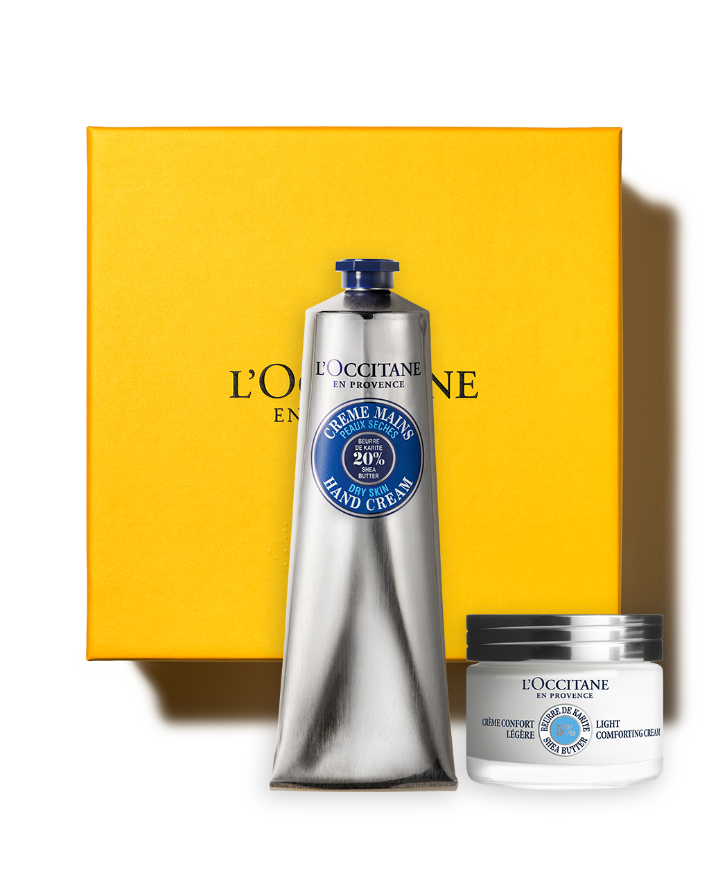 Shea Hand & Light Comforting Face Cream Duo