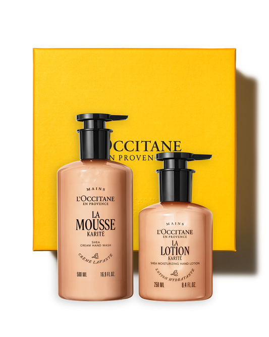 Shea (Karité) Liquid Soap & Lotion Duo