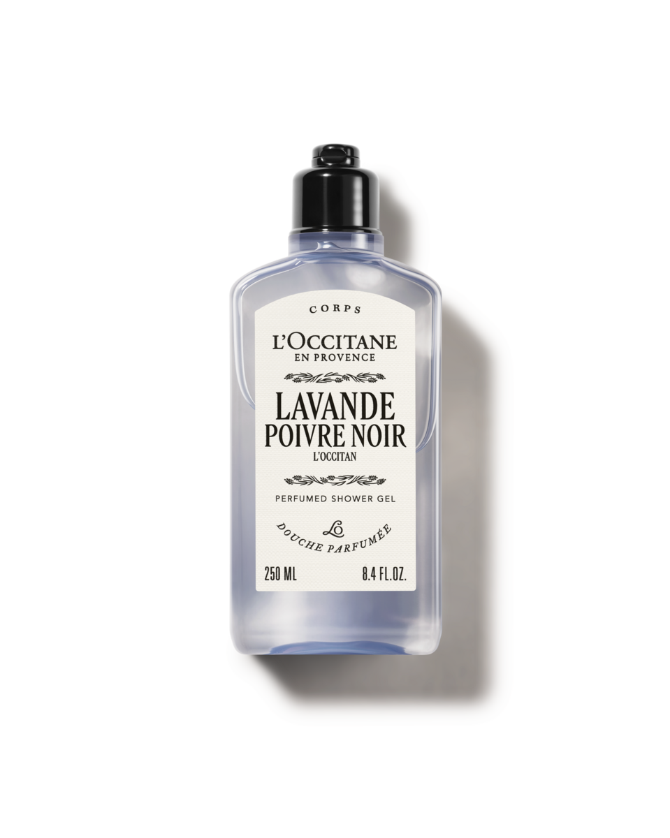 Lavande Poivre Noir (L'Occitan) Perfumed Shower Gel