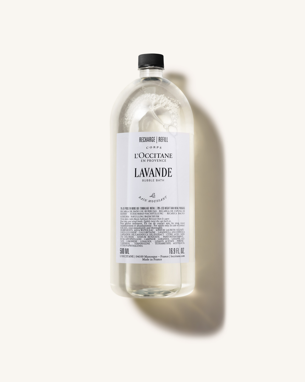 Lavande (Lavender) Foaming Bath Refill