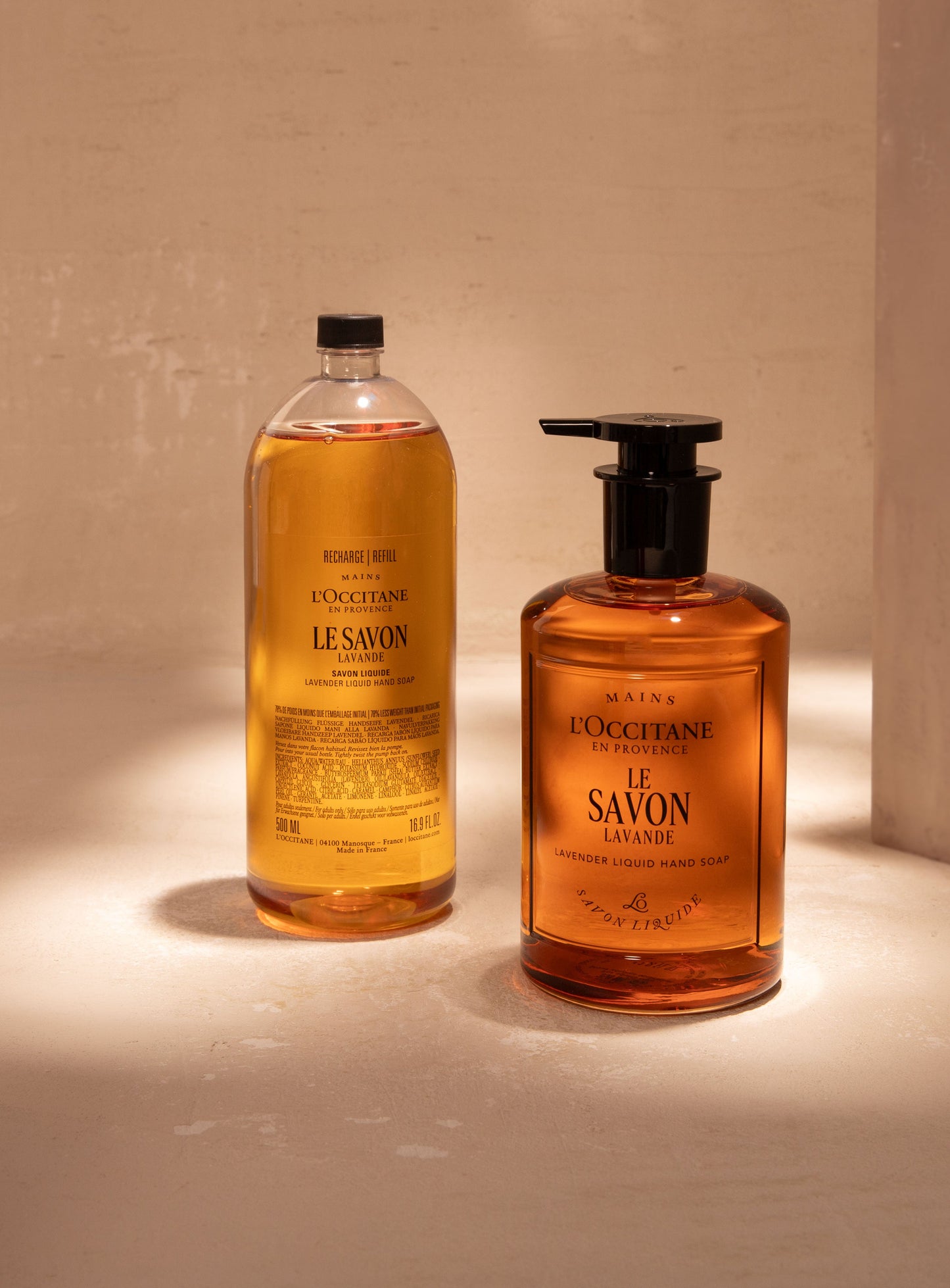 Lavender Liquid Hand Soap Glass Edition