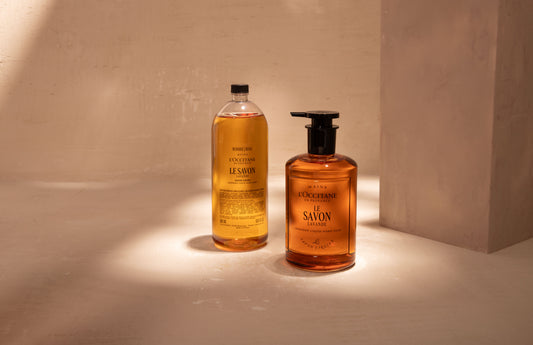 Lavender Liquid Hand Soap Glass Edition