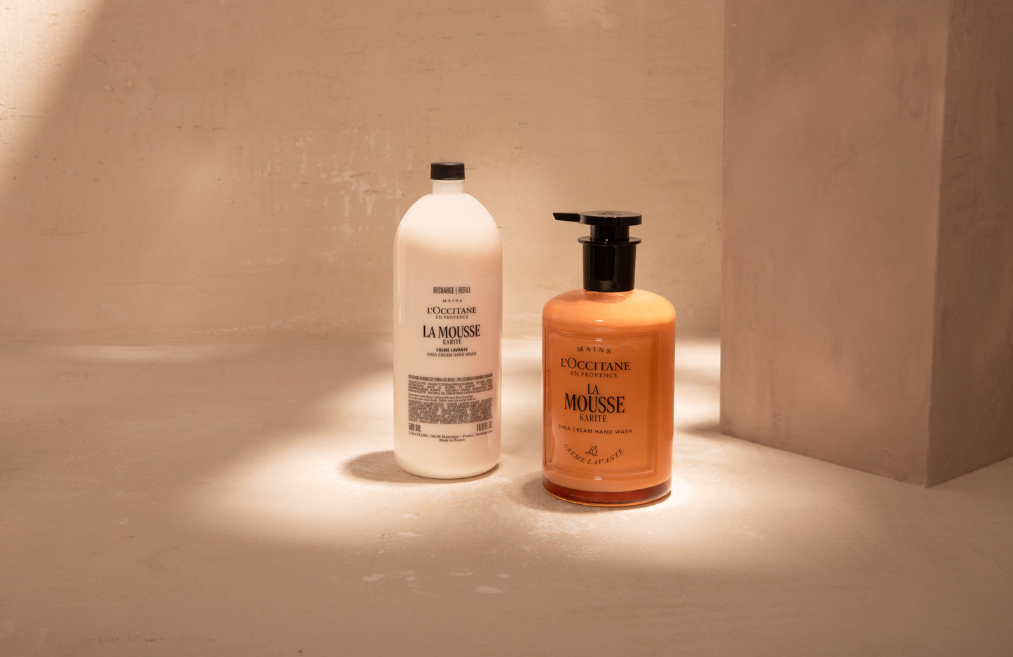 Shea (Karité) Cream Hand Wash Glass Edition