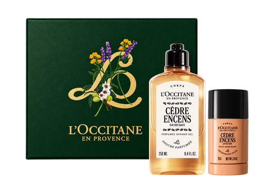 Cèdre Encens (Baux) Shower & Deostick
