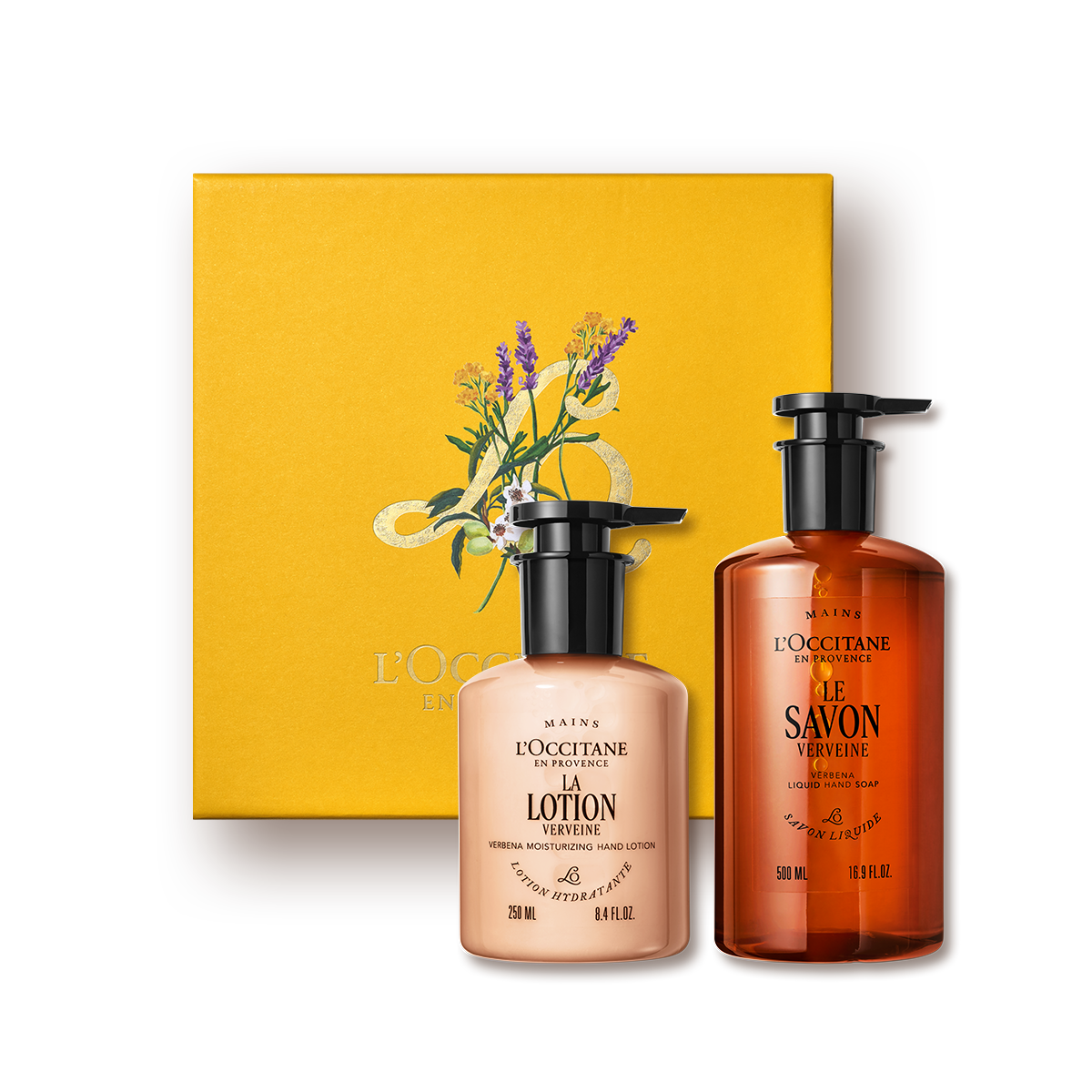 Verbena Liquid Soap & Lotion Duo - Image 1