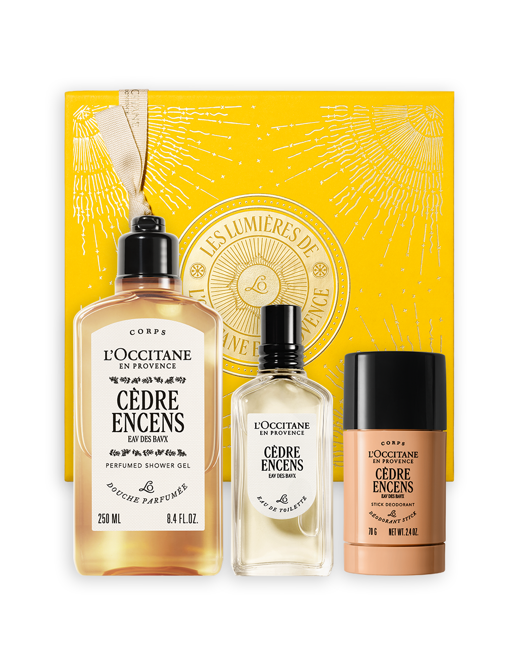 Cèdre Encens (Baux) Perfume Set