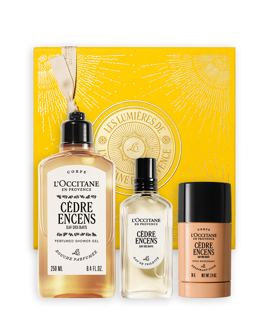 Cèdre Encens (Baux) Perfume Set