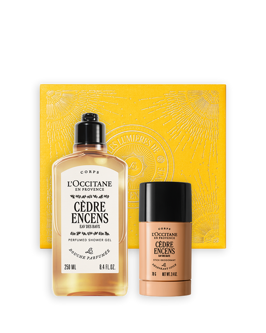Cèdre Encens (Baux) Shower & Deostick