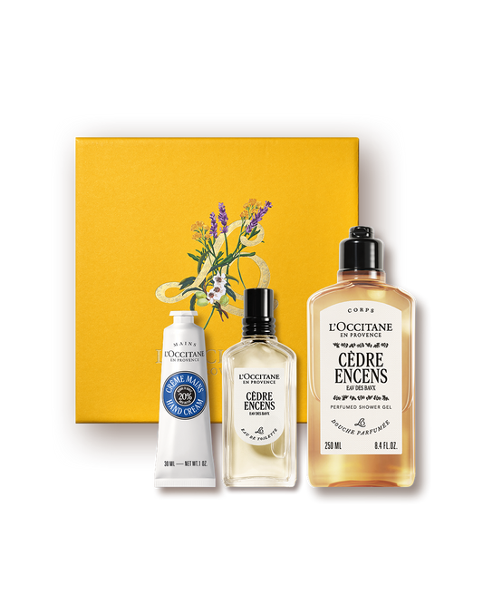 Cèdre Encens Perfume Set