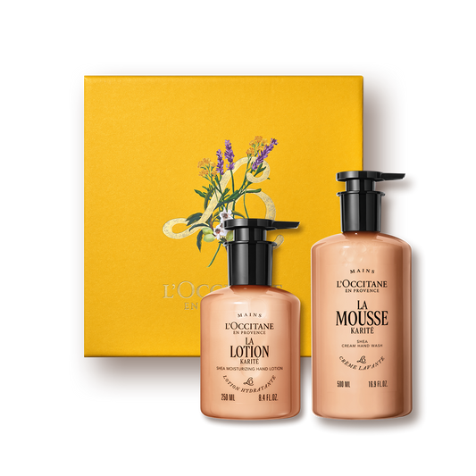 Shea (Karité) Liquid Soap & Lotion Duo