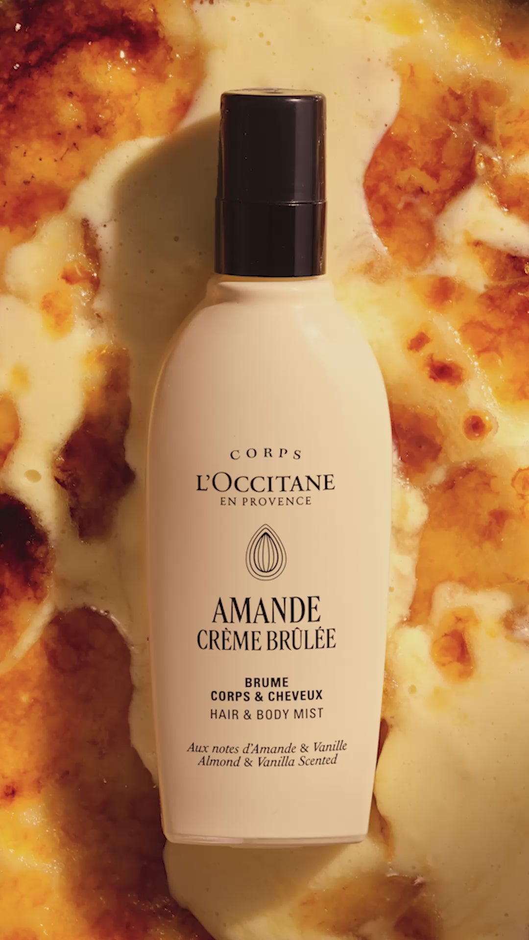 Almond (Amande) Crème Brûlée Hair & Body Mist - Image 6