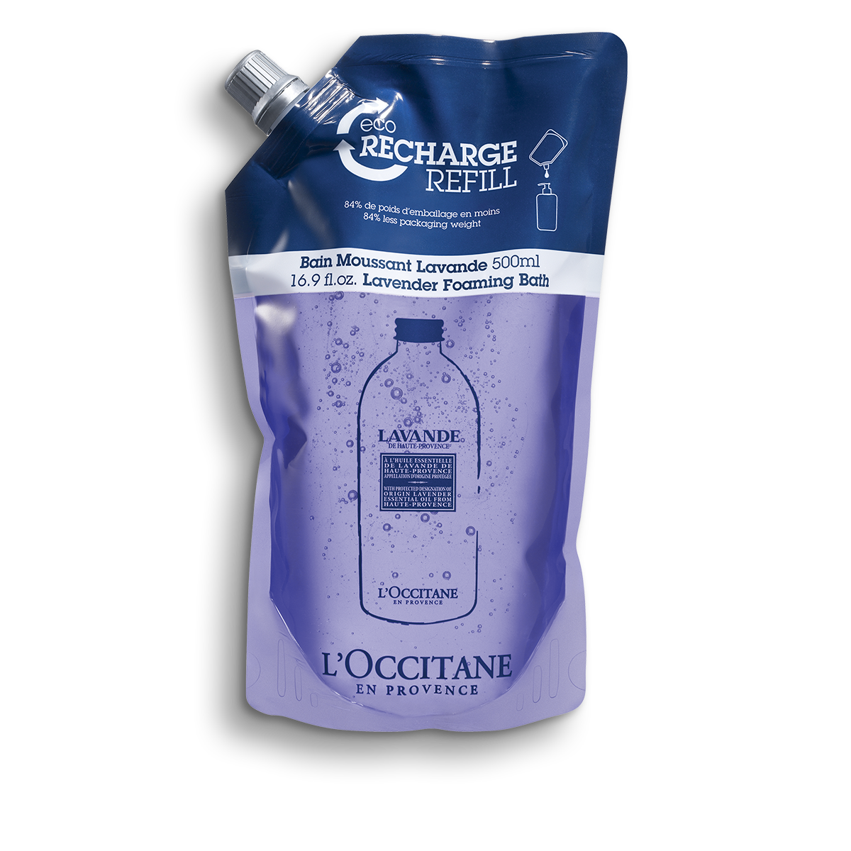 Lavender Foaming Bath Refill