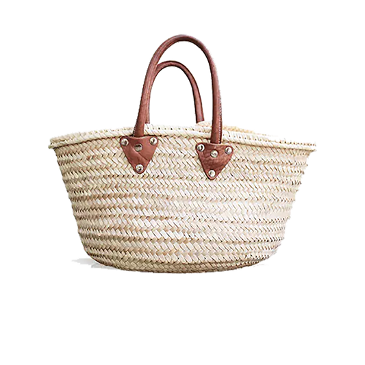 Håndlaget stråveske